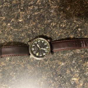 Men’s Invicta Watch Genuine Leather Band Model No. 18886